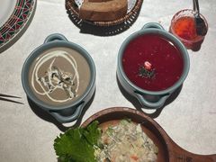 松子奶香蘑菇汤-俄士厨房(环球港店)