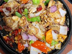 青稞炒藏香猪-林芝工布庄园希尔顿酒店-猎味中餐厅