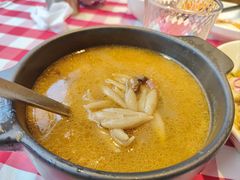 蘑菇汤莜面鱼鱼-西贝(吴江路湟普汇店)