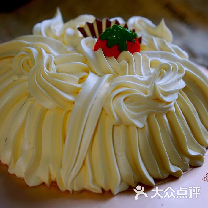 凯司令西点房经典白脱栗子蛋糕图片-北京西式甜点-大众点评网