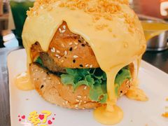 芝士瀑布汉堡-Lets burger非常汉堡·环球风味(蓝色港湾店)