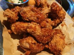 甜辣有骨炸鸡-包装马车·韩国料理·포장마차