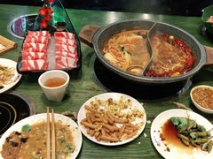 自助调料-老灶堂文创火锅(文艺路店)