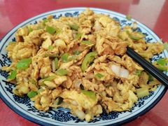尖椒鸡蛋-北大地皖峰饭馆