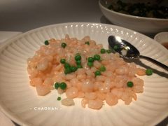 手剥河虾仁小豌豆-玫瑰厅上海菜(兴国路店)