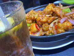 啫啫牛蛙煲-绿柠食堂(北外滩店)