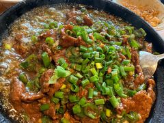 豆花牛肉-柏合黄记豆腐皮饭店