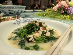 上汤菠菜-山外山菜馆(玉泉路店)
