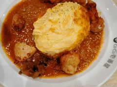炸鸡块咖喱蛋包饭-CoCo壱番屋(久光百货店)