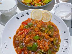 肉多多小龙虾尾拌面-友达面馆(广州总店)