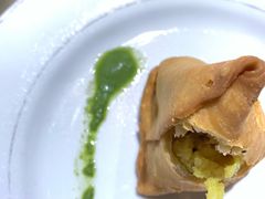 蔬菜咖喱角VegSamosa-恒河传奇印度餐厅GANGES