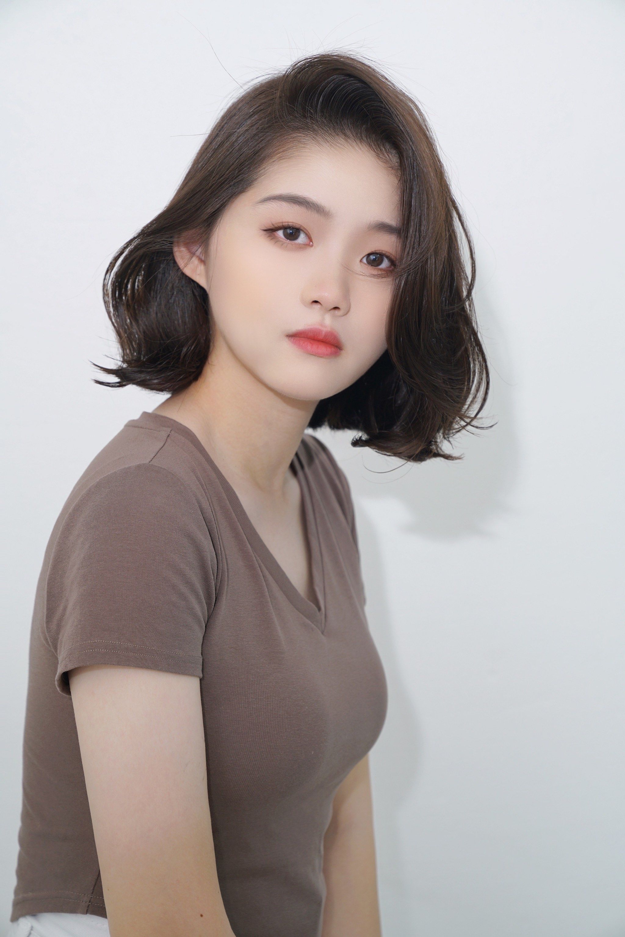 短发发型显气质具有高级感修饰脸型适合微胖身高170以上女士