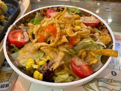 千脆有机蔬菜沙拉-桃太郎寿司料理(南坪店)