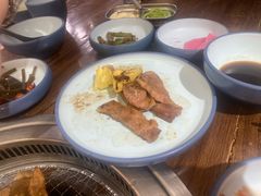 -明洞阿姨·韩式酱蟹烤肉·创意料理(三元桥店)