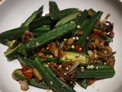 炒秋葵-小大董·烤鸭(五棵松店)