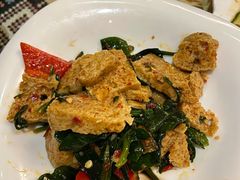 菠菜面筋-新疆伊宁远征餐厅