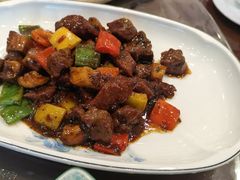 黑椒牛柳-熙春园餐厅