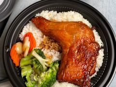 港式烧腊脆皮大鸡腿饭-肯德基(镇湖店)