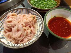 招牌生扣鲜鸭肠-王婆乔鲜鱼自助火锅(蜀汉路店)