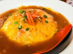 天津饭-拉面莊夢語＆中华料理八椿