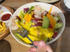 芒果大虾沙拉-艾蜜西餐厅(梅园店)