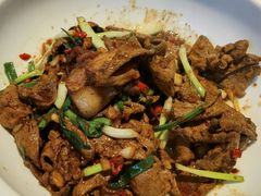 葱爆猪肝-李久其家民间餐厅(观沙岭公园店)