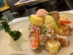 菠萝油条虾-鹿港小镇(黄金店)