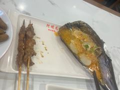 -阿明烧烤·烤鱼·小龙虾(水清路店)