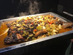 温香豆豉烤鱼（清江鱼/斤）-锦尚阁烤鱼(望京新荟城店)