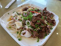 水煮牛肉拼小管-天元河田土鸡店(莲花山店)