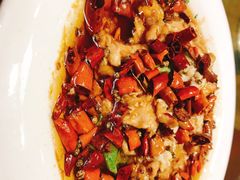 水煮肉片-晚归月亮湾私家菜(临邑路店)