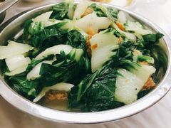 青菜烧油渣-八八餐厅(升州路店)