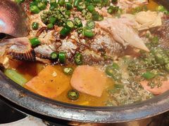 -探鱼·鲜青椒爽麻烤鱼(广州花都来又来店)
