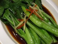 白灼广东芥兰-香港池仔记肠粉王(博多新记襄阳南路店)
