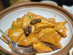 羊肚菌焖河源豆腐-大鸽饭(岗顶店)