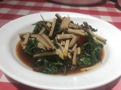 炝拌枸杞芽-西贝莜面村(上海百联西郊店)