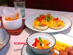 瀑布芝士牛肉汉堡-阿妮叶李(光谷世界城店)