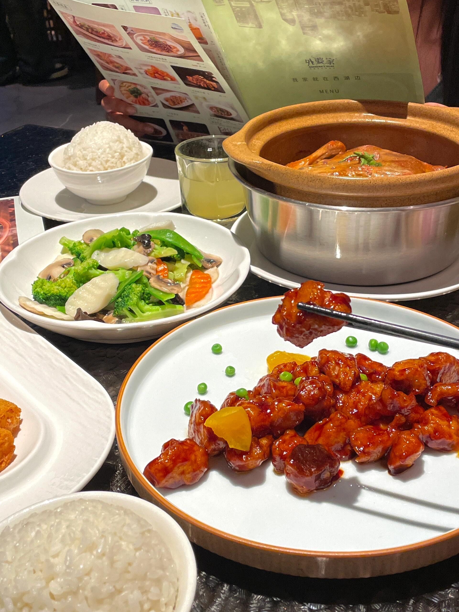 金牌外婆家 南宁万象城美食 杭帮菜清淡饮食
