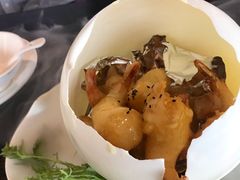 珊汁沙律大虾-柒园·三十年创意杭帮菜(龙湖滨江天街店)
