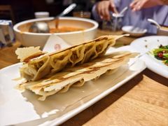 牛肉韭黄锅贴-海荣锅贴馆(五味十字店)
