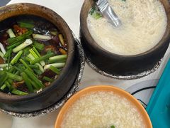-长城砂煲田鸡粥