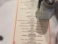 菜单-Keens Steakhouse