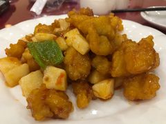 山药爆鱼丁-大眼锅贴水饺(河东店)