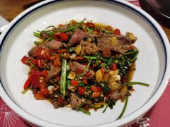 小炒黄牛肉-湘里乡亲甲王二老店