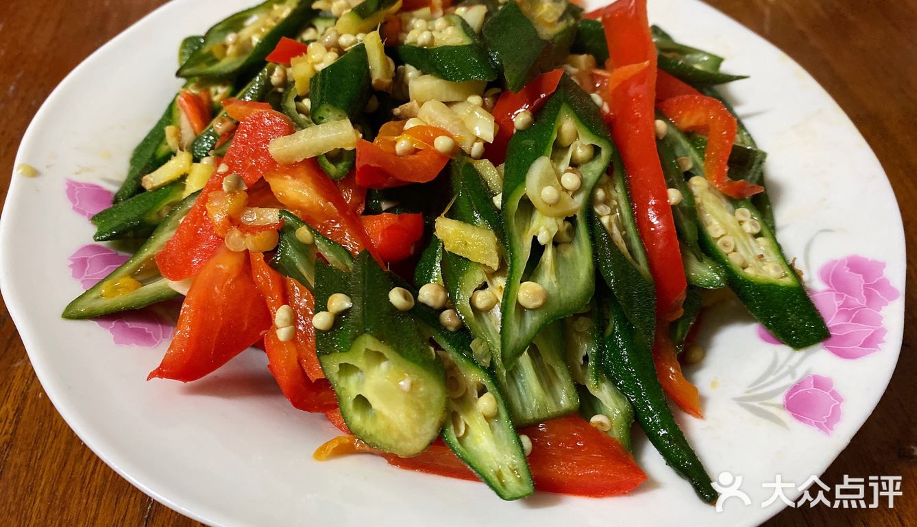 家乡年味菜——辣椒炒秋葵