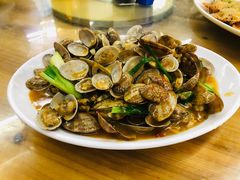 姜葱炒花甲-明记海鲜大排档(巽寮湾店)