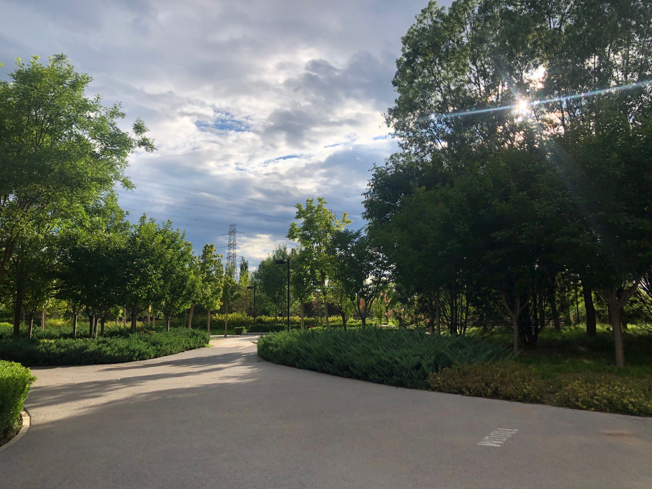 西小口～去了他喜欢的公园,他喜欢我也喜欢