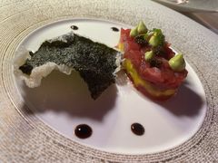 三文鱼塔塔-Kathleen's Waitan 凯圣琳江景西餐厅(外滩店)