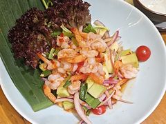 版纳青芒果舂虾仁-老滇山寨•云南特色菜•地方菜•民族风情歌舞表演(金碧店)