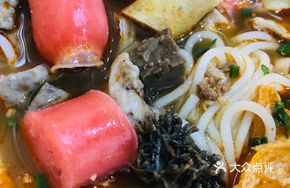 Spicy Snail Noodle with Beef Offal
